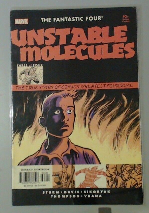 COMIC BOOK MAGAZINE - MARVEL UNSTABLE MOLECULES FANTASTIC FOUR 311