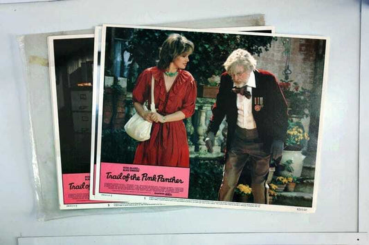 ORIGINAL LOBBY CARDS - TRAIL OF THE PINK PANTHER - 1982 - set of 8