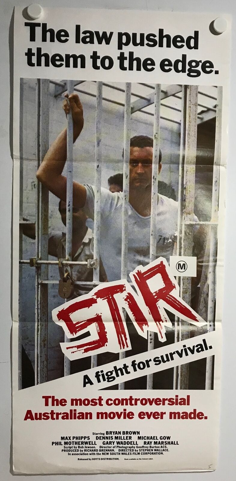 ORIGINAL DAYBILL MOVIE POSTER - STIR - 1980