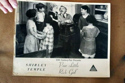 ORIGINAL LOBBY CARD - POOR LITTLE RICH GIRL (a) - 1936 - title card