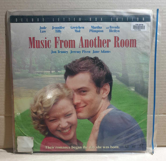 LASERDISC MOVIE - MUSIC FROM ANOTHER ROOM - Jude law, Jennifer Tilly, Gretche...