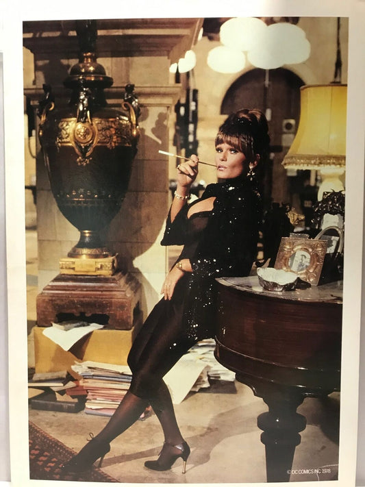ORIGINAL MOVIE STILLS - SUPERMAN - Valerie Perrine as Miss Eve Teschmacher