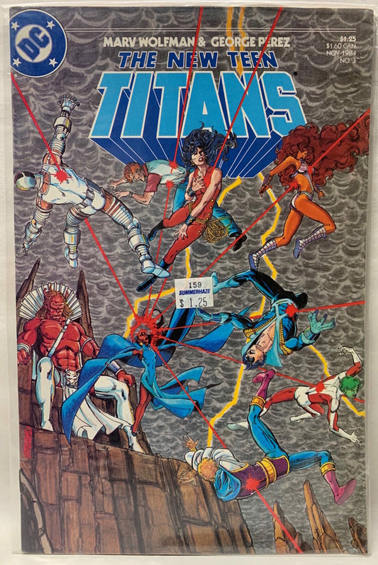 COMIC BOOK - THE NEW TEEN TITANS #3