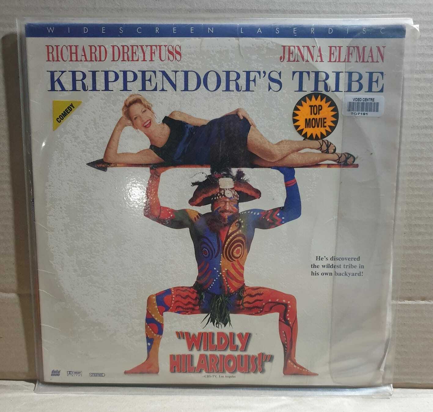 LASERDISC MOVIE - KRIPPENDORF'S TRIBE - Richard Dreyfuss, Jenna Elfman