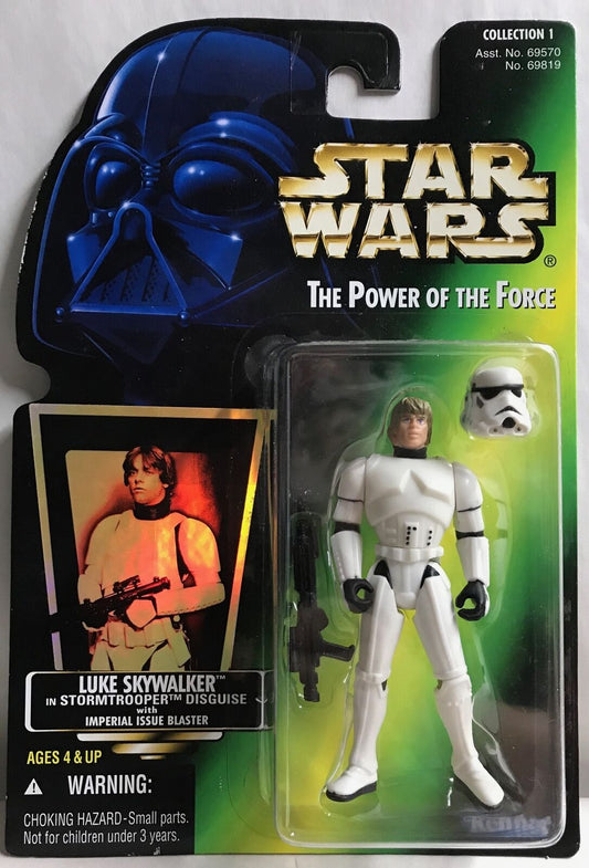 STAR WARS - KENNER - POTF - LUKE SKYWALKER - in Stormtrooper Disguise with Imperial