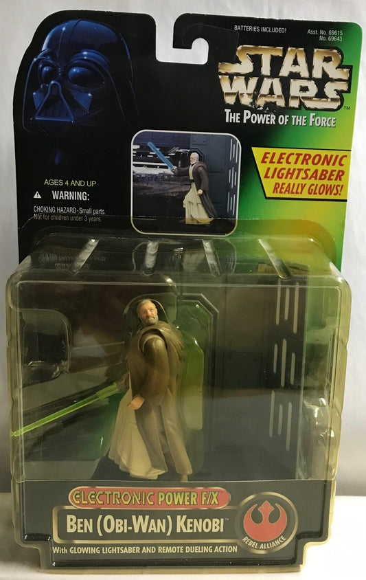 STAR WARS - KENNER - POTF - BEN (OBI-WAN) KENOBI - "REBEL ALLIANCE"