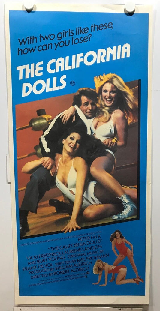 ORIGINAL DAYBILL MOVIE POSTER - THE CALIFORNIA DOLLS