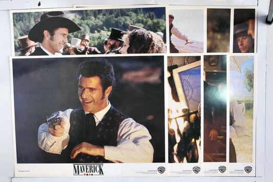 ORIGINAL LOBBY CARDS - MAVERICK - 1994 - set of 8