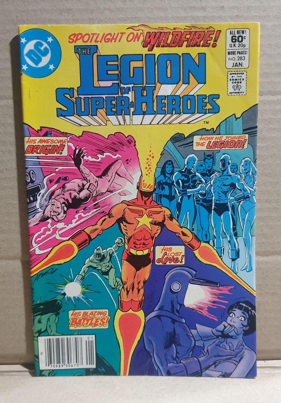 COMIC BOOK ~  DC LEGION OF SUPER HEROES #283