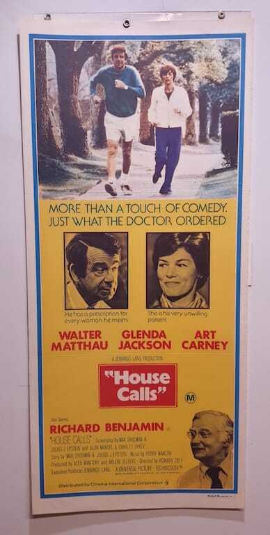 ORIGINAL DAYBILL MOVIE POSTER - HOUSE CALLS