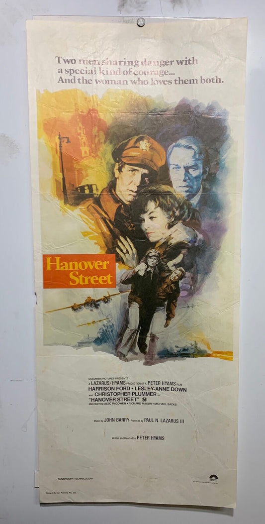 ORIGINAL DAYBILL MOVIE POSTER - HANOVER STREET