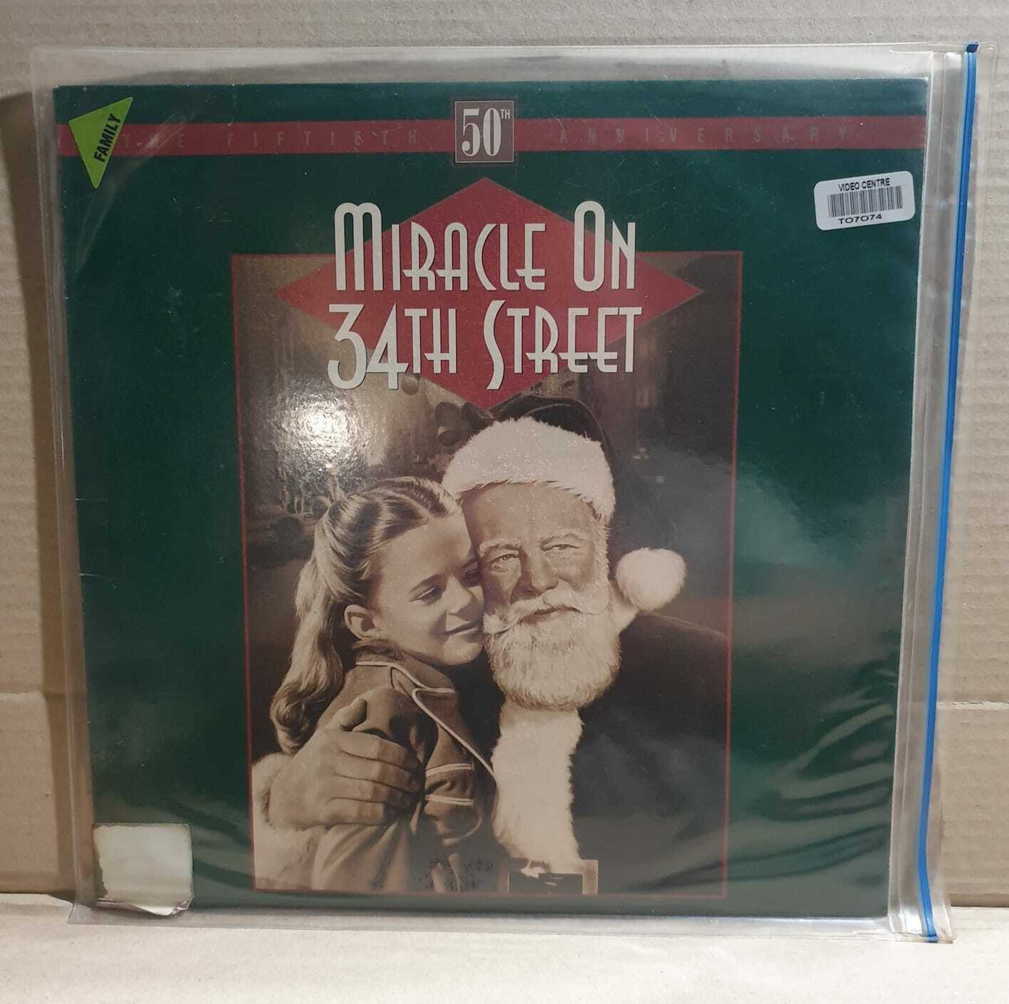 LASERDISC MOVIE - MIRACLE ON 34TH STREET