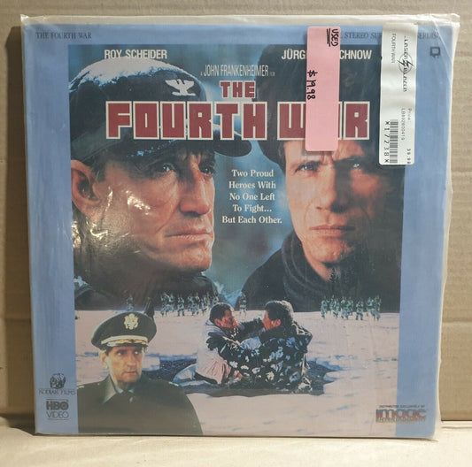 LASERDISC MOVIE - THE FOURTH WAR - Roy Schneider, Jurgen Prochnow