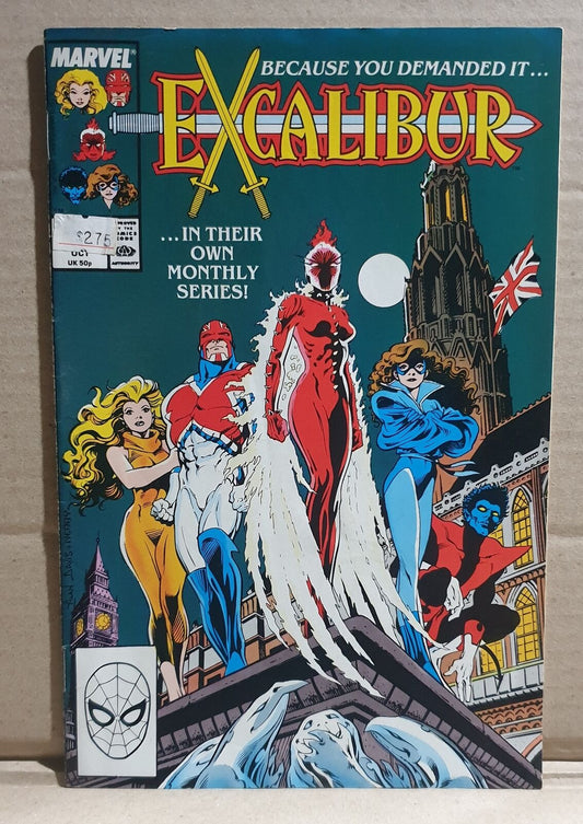 COMIC BOOK -  MARVEL EXCALIBUR #1