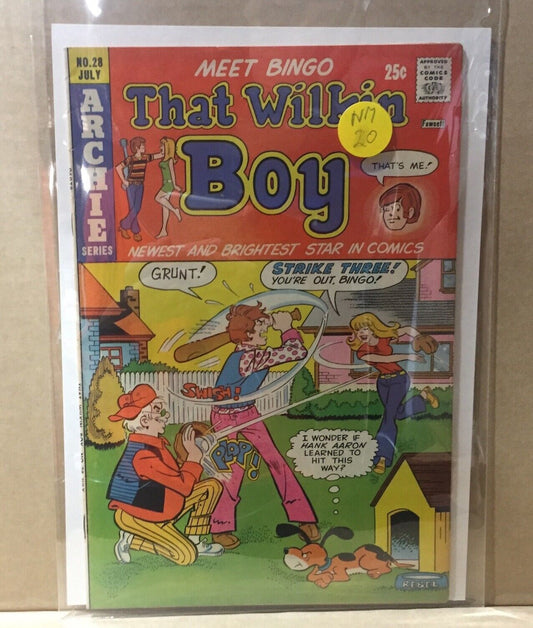 COMIC BOOK - THAT WALKIN BOY NO.28 ARCHIE BINGO