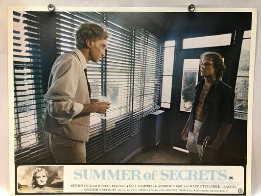 ORIGINAL LOBBY CARD - SUMMER OF SECRETS (d) - 1976 - Australian