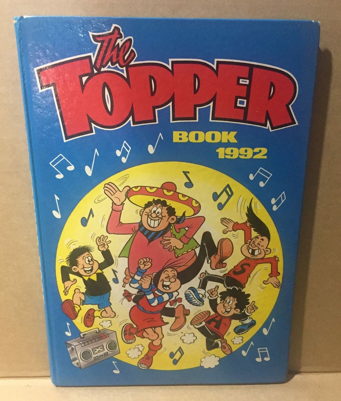 HARD COVER BOOK - THE TOPPER BOOK 1992