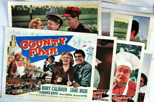 ORIGINAL LOBBY CARDS - COUNTY FAIR - 1950 - set of 8