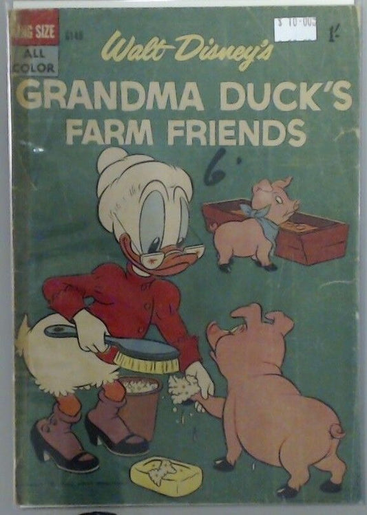 Australian Walt Disney comic book  # G148 HTF early 1950s vintage Grandma Duck's