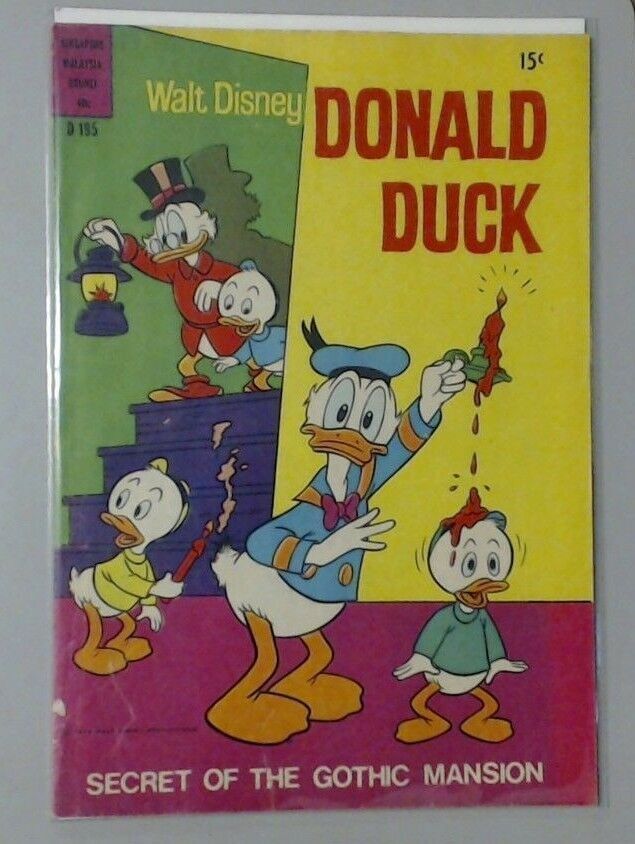 COMIC BOOK - WALT DISNEY DONALD DUCK D. 195 SECRET OF THE GOTHIC MANSION