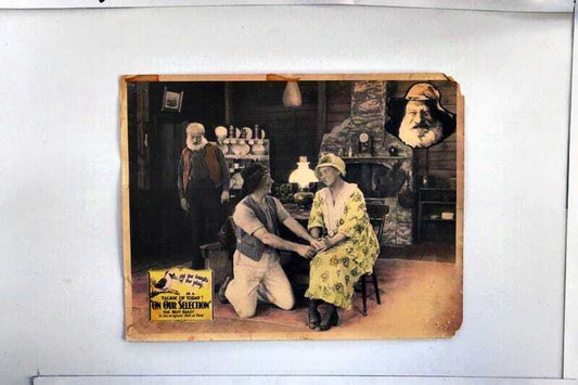 ORIGINAL LOBBY CARD - ON OUR SELECTION - DAD AND DAVE (a) - 1932 -  Title card- Australia