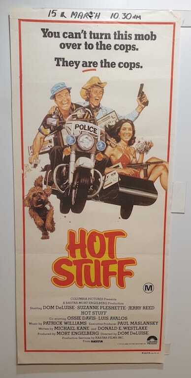 ORIGINAL DAYBILL MOVIE POSTER - HOT STUFF