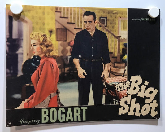 ORIGINAL LOBBY CARD - BIG SHOT (b) - 1942 - key card