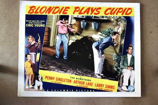 ORIGINAL LOBBY CARD - BLONDIE PLAYS CUPID - 1940 - title card