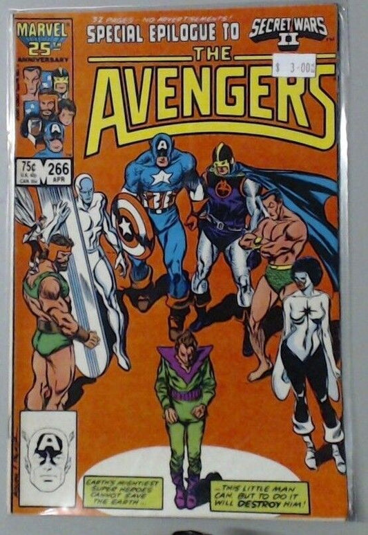 COMIC BOOK -- IRON MAN HULK CAPTAIN AMERICA THE AVENGERS MARVEL #266