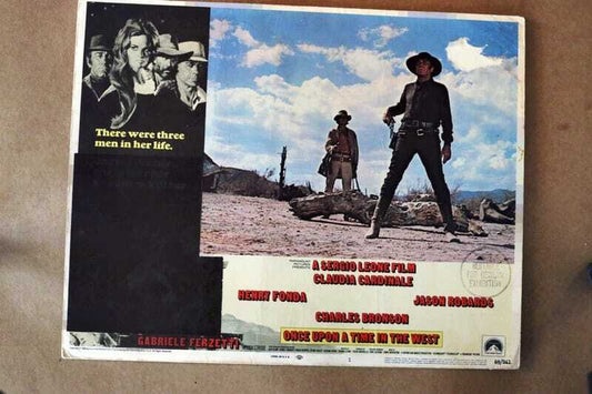 ORIGINAL LOBBY CARD - ONCE UPON A TIME IN THE WEST - 1969 - key #1 card