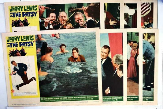 ORIGINAL LOBBY CARDS - THE PATSY - 1964 - set of 8