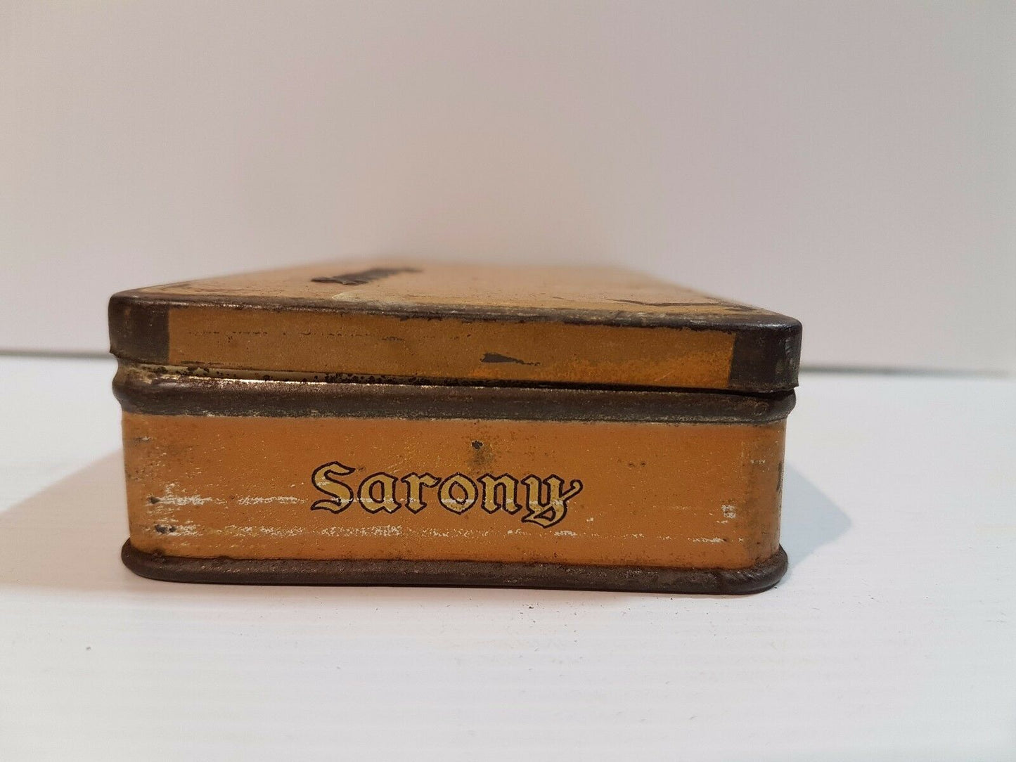 Biscuit Tea Sweets Cigar Tin Sarony Cigarettes Nicolas Sarony & Co London