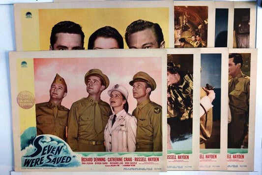 ORIGINAL LOBBY CARDS - SEVEN WERE SAVED - 1946 - set of 8