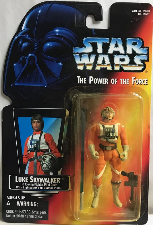 STAR WARS - KENNER - POTF - LUKE SKYWALKER in X-wing Fighter Pilot Gear