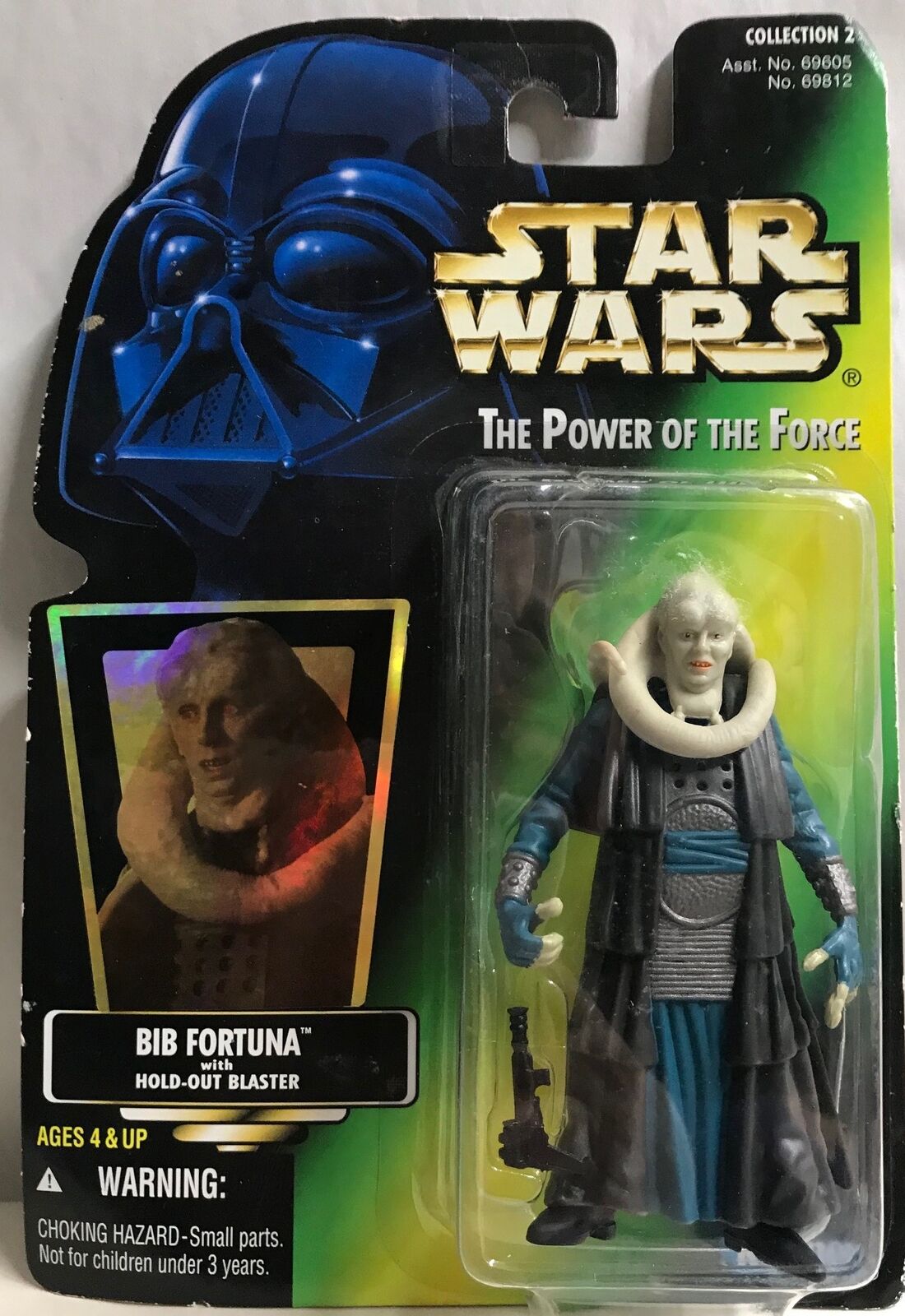 STAR WARS - KENNER - POTF - BIB FORTUNA - with Hold-Out Blaster