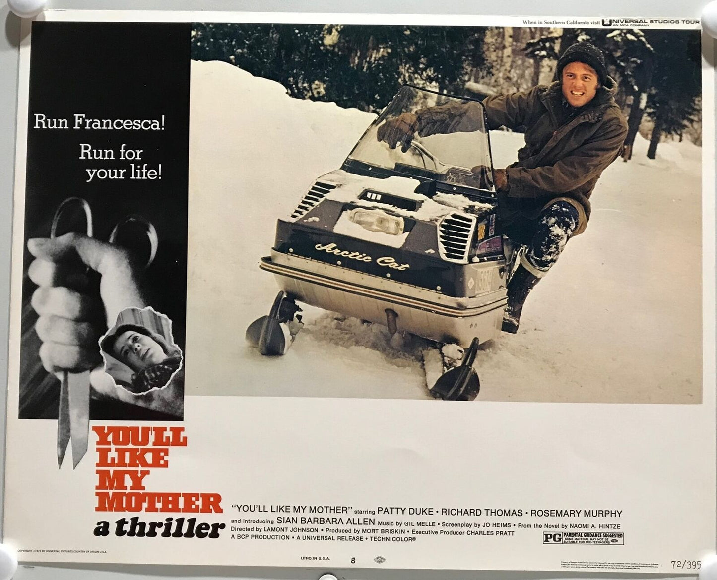 ORIGINAL LOBBY CARDS - YOU'LL LIKE MY MOTHER - 1972 - set of 8