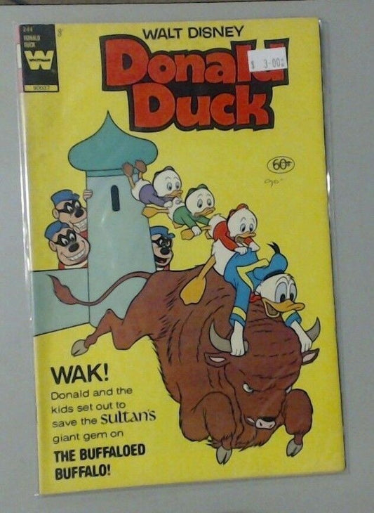 COMIC BOOK - WALT DISNEY DONALD DUCK 244 THE BUFFALOED BUFFALO