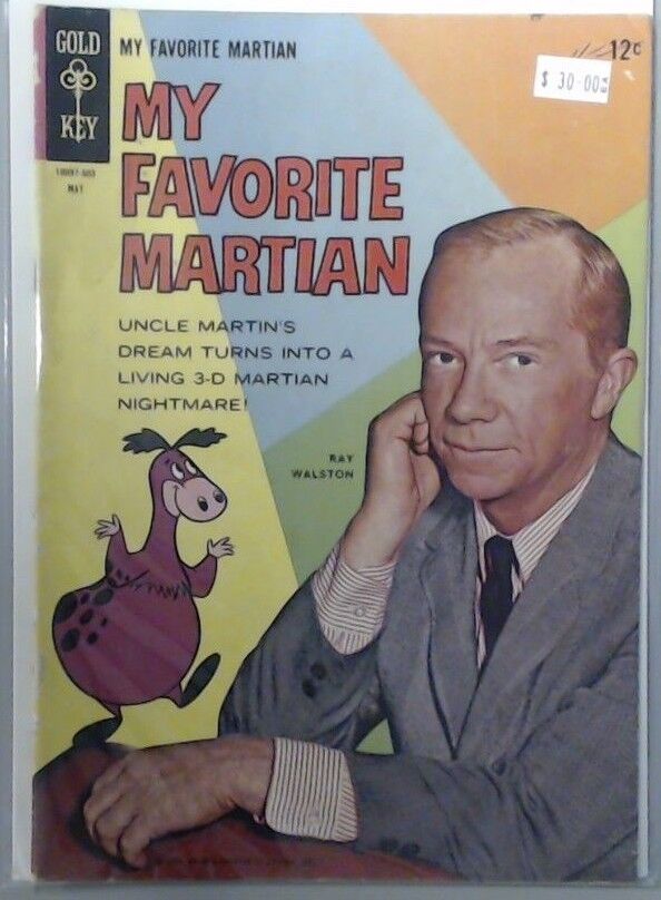 Comic Book Gold Key My Favorite Martian Ray Walston Tv Show 1960's 10097-505 may