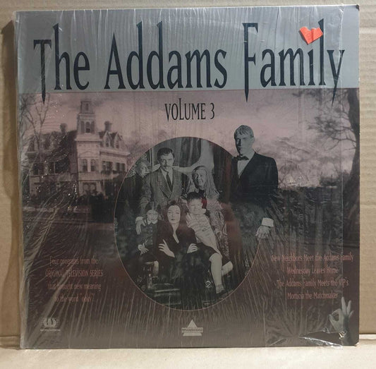 LASERDISC MOVIE - THE ADDAMS FAMILY - VOLUME 3