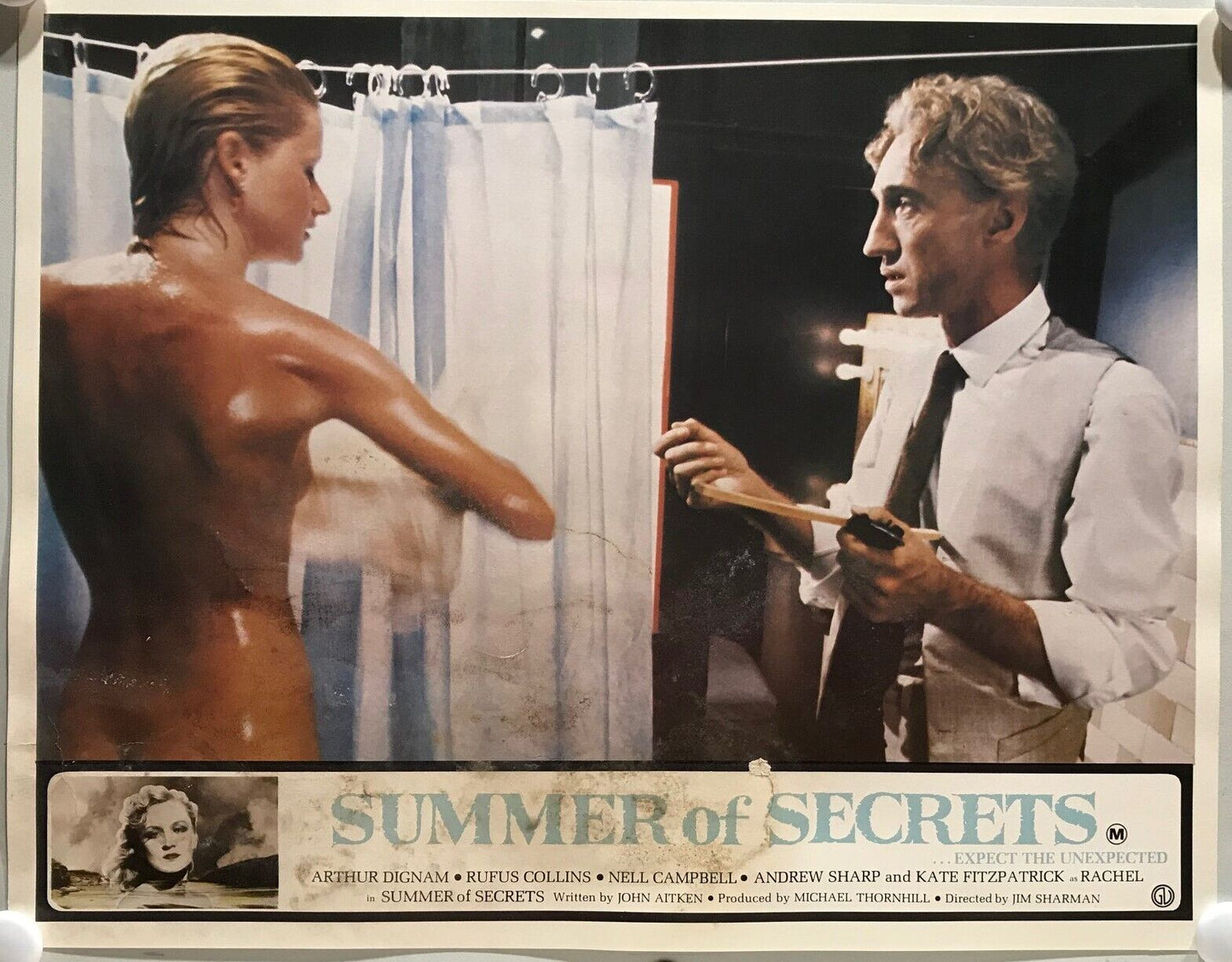 ORIGINAL LOBBY CARDS - SUMMER OF SECRETS (b) - 1976 - set of 8 - Australia