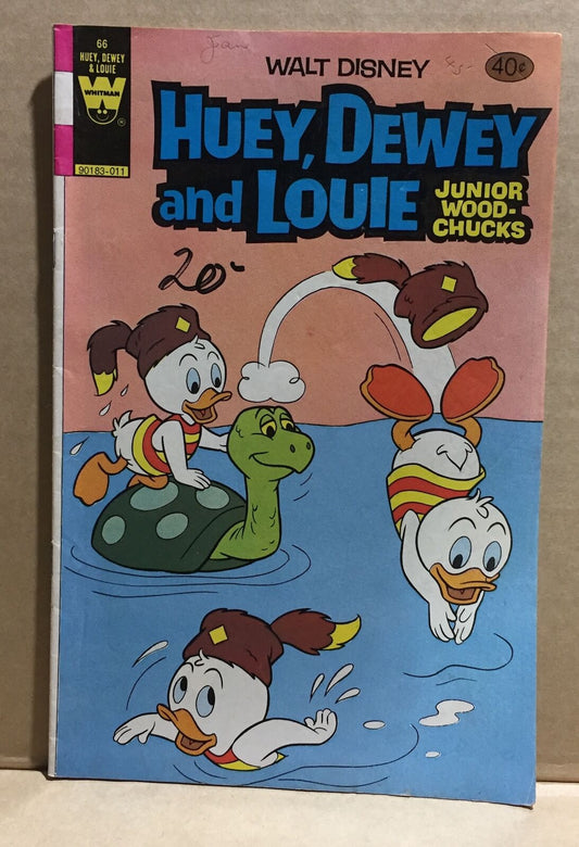 COMIC BOOK - WALT DISNEY HUEY DEWEY LOUIE 011