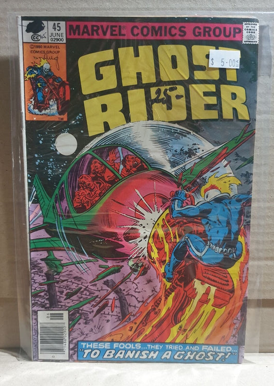 COMIC BOOK - MARVEL GHOST RIDER #45