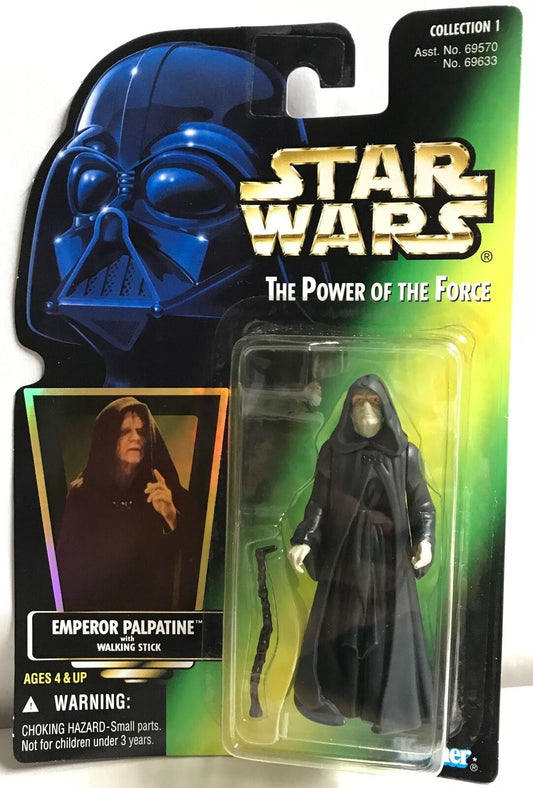 STAR WARS - KENNER - POTF - EMPEROR PALPATINE - with Walking Stick