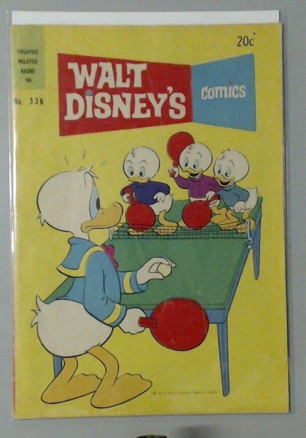 COMIC BOOK - WALT DISNEY'S COMICS DONALD DUCK HUEY DEWEY LOUIE NO.336