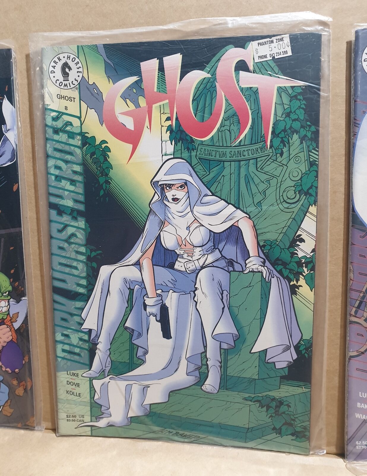 COMIC BOOK - GHOST DARK HORSE #3 #4 #6 #7 #8 #9