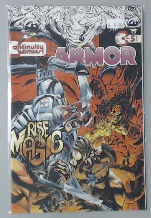 COMIC BOOK -- CANTINUITY COMICS ARMOR NO.5 VOL.2 RISE OF MAGIC