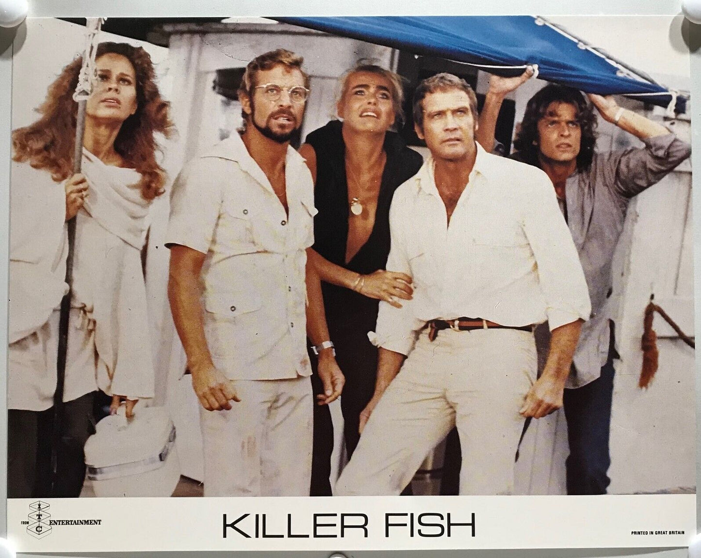 ORIGINAL LOBBY CARDS - KILLER FISH - 1979 - set of 8