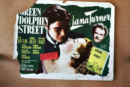 ORIGINAL LOBBY CARD - GREEN DOLPHIN STREET - 1947 - title