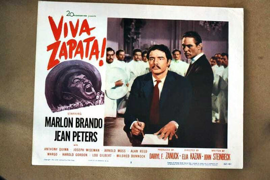 ORIGINAL LOBBY CARD - VIVA ZAPATA - 1952 - card #3