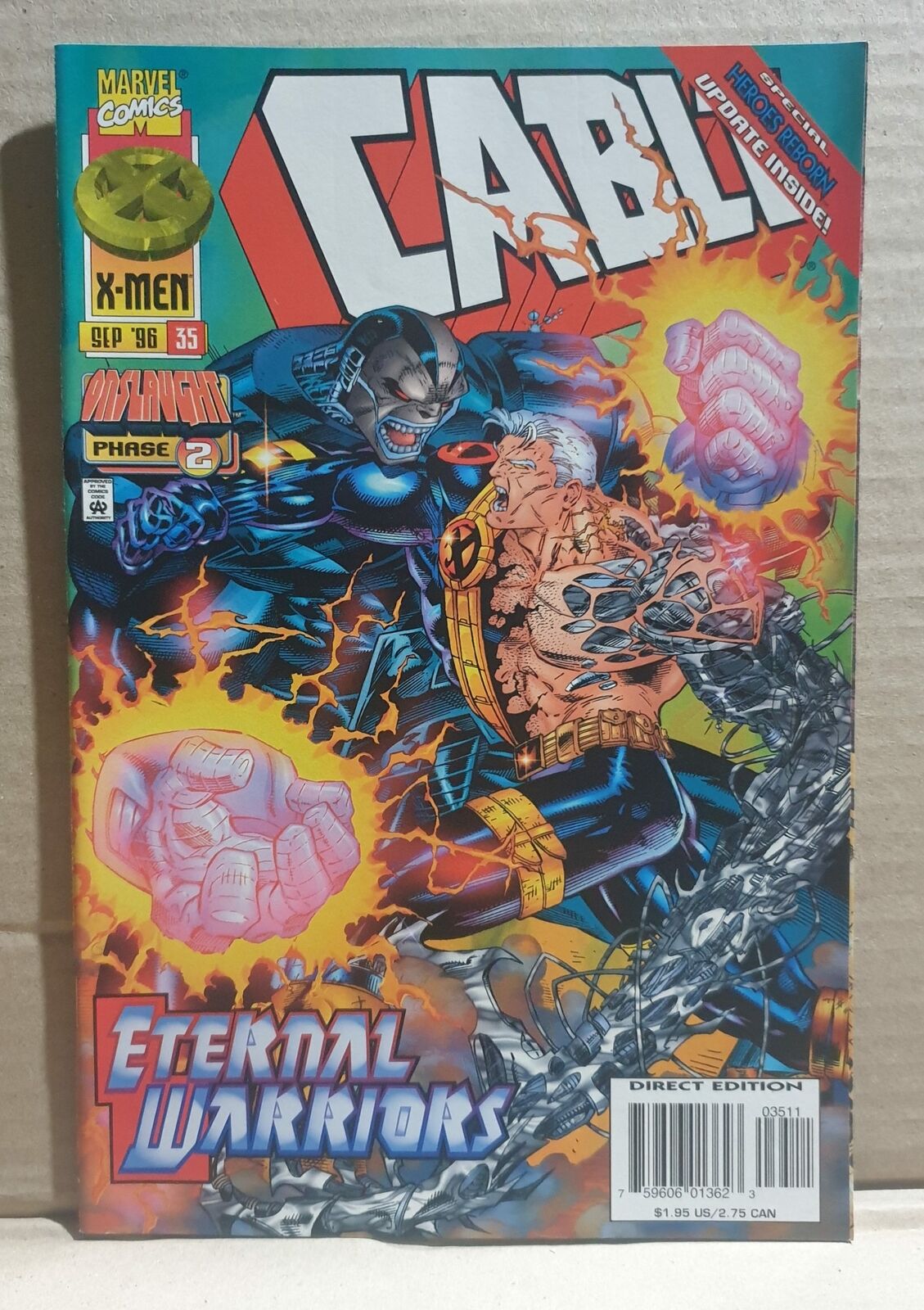 COMIC BOOK - MARVEL CABLE #35